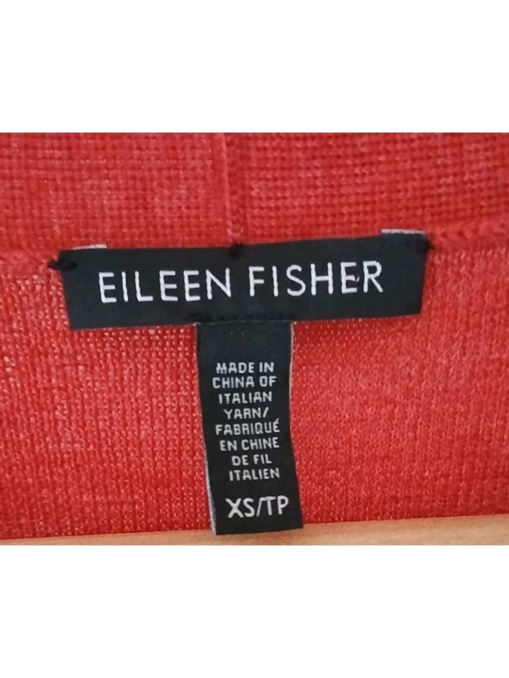 Eileen Fisher Merino Wool Open Cardigan Sweater - Picture 6 of 10